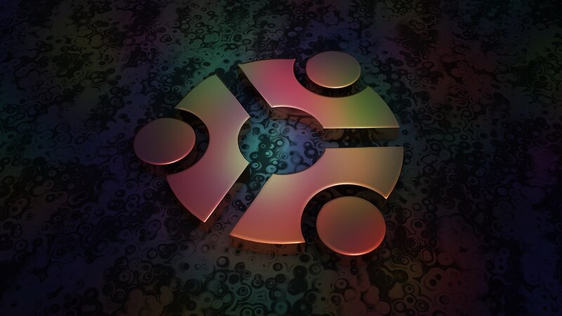 Ubuntu Logo — Purple, Dark