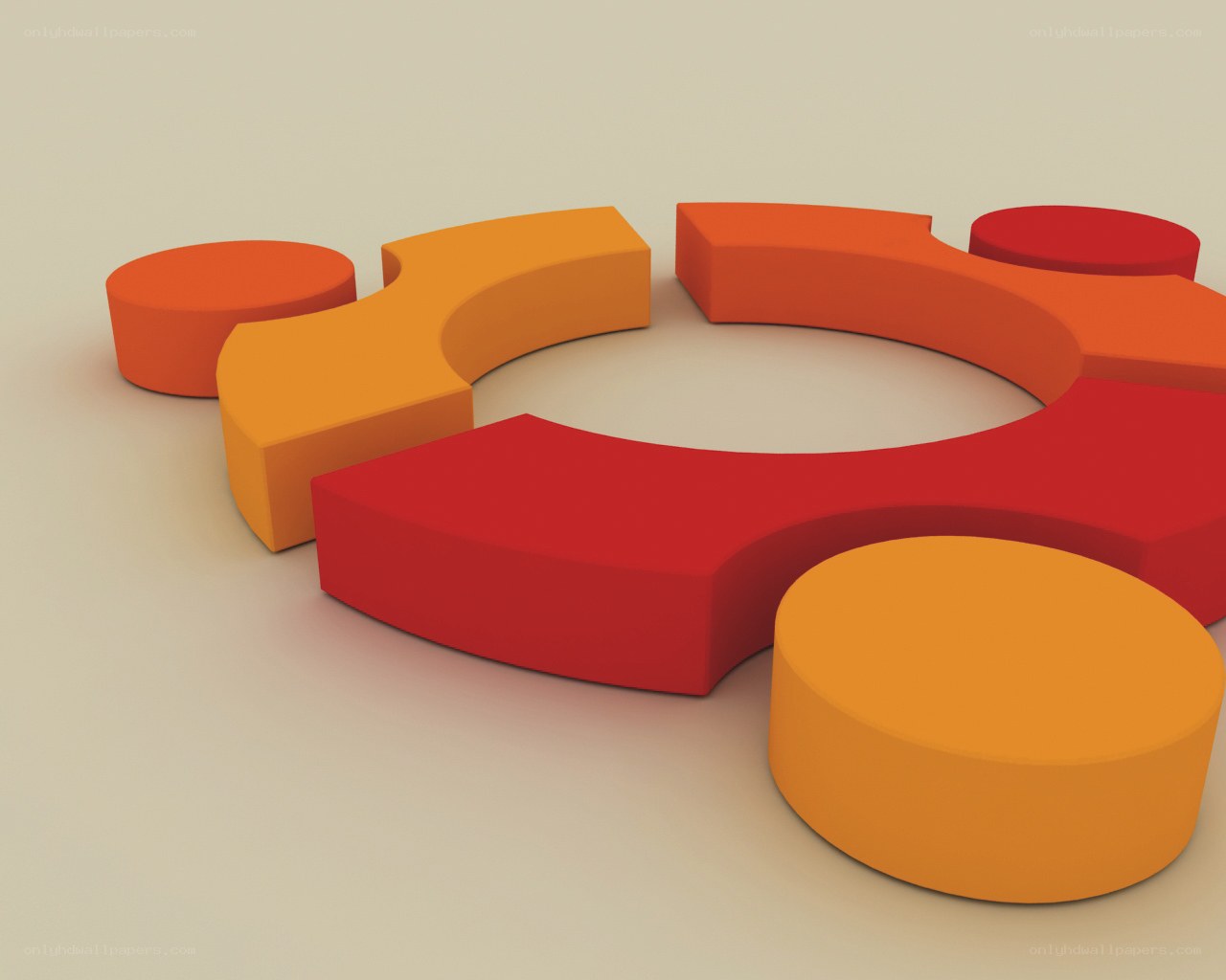 Ubuntu logo puzzle pieces