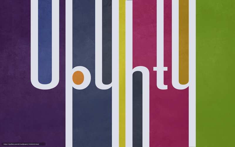 Ubuntu logo wallpaper