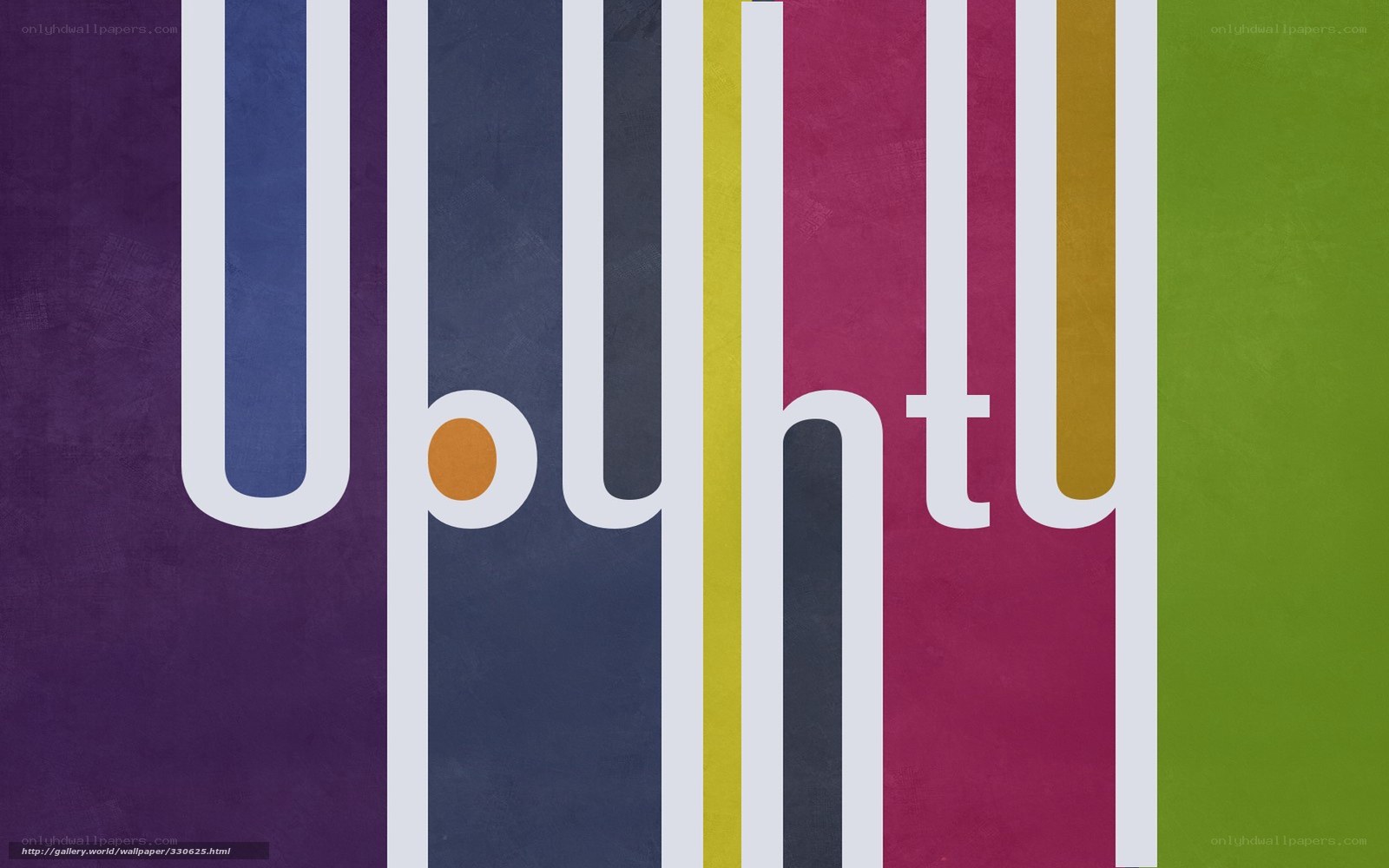 Ubuntu logo wallpaper