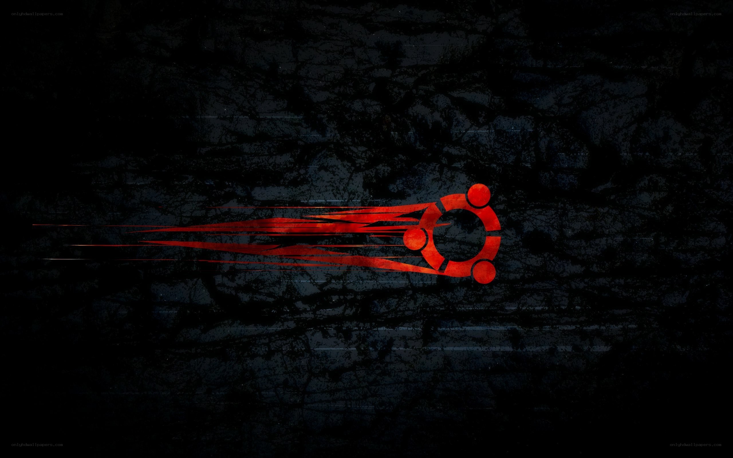 Ubuntu logo with motion effect