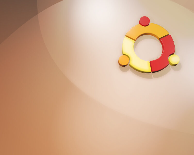 Ubuntu Logo — Yellow