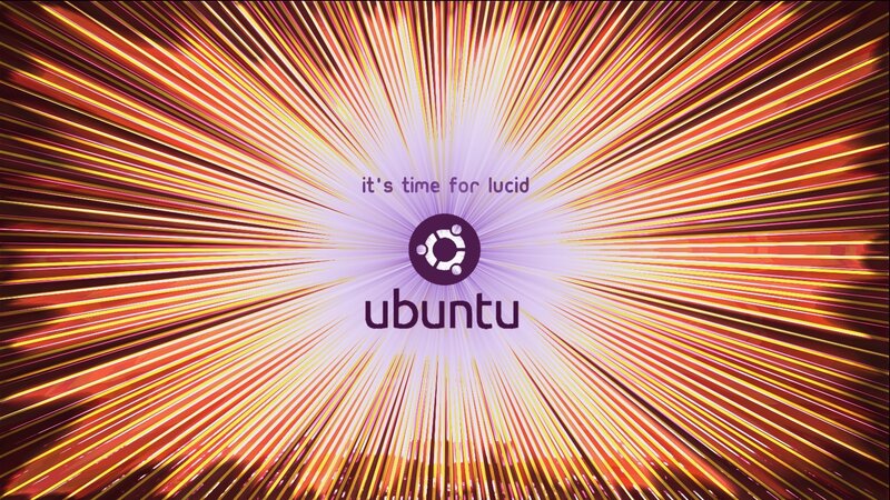 Ubuntu Lucid Lynx boot screen