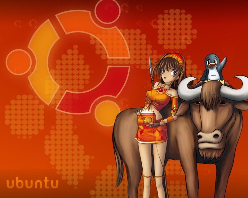 Ubuntu mascot artwork