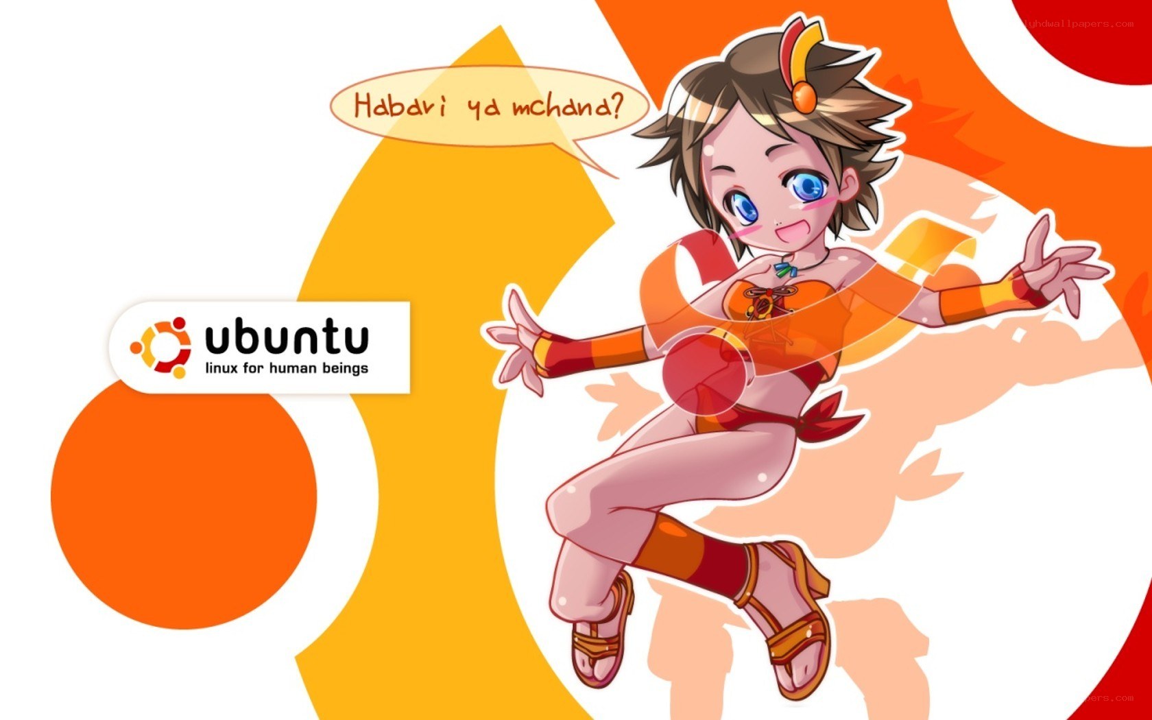 Ubuntu mascot character