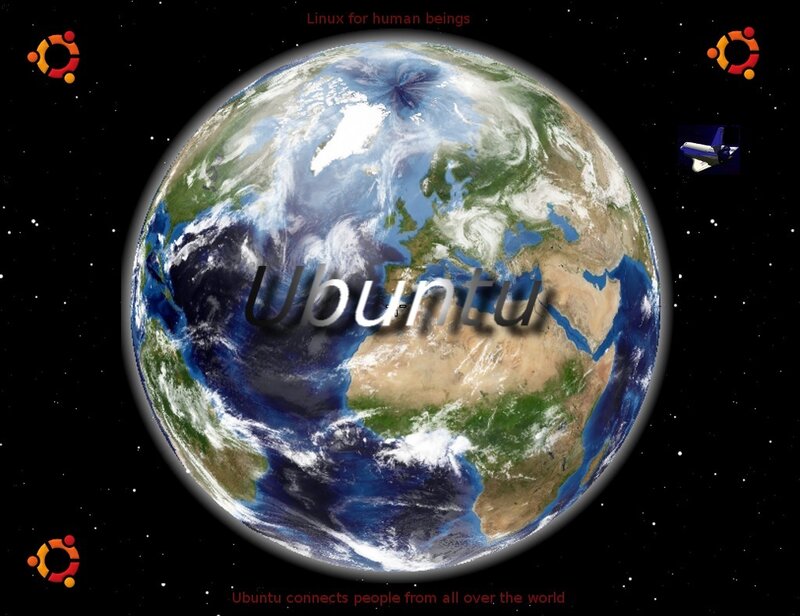 Ubuntu operating system artwork