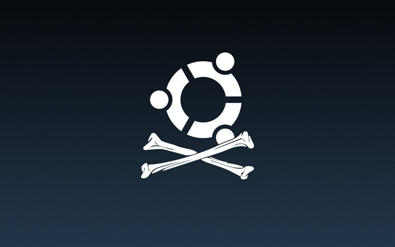 Ubuntu pirate flag