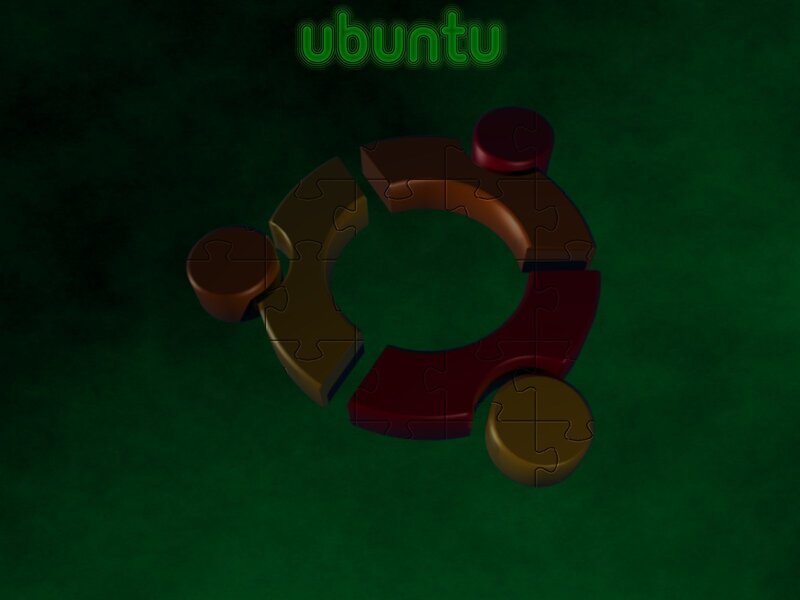 Ubuntu puzzle logo
