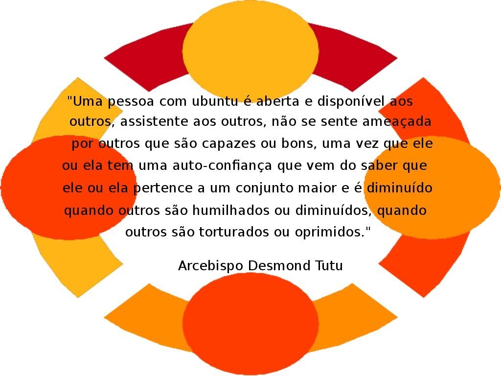 Ubuntu quote from Desmond Tutu