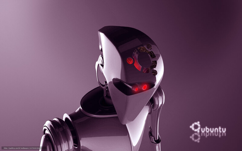 Ubuntu robot head