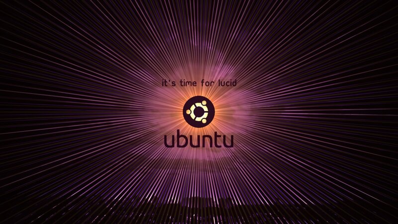 Ubuntu startup screen