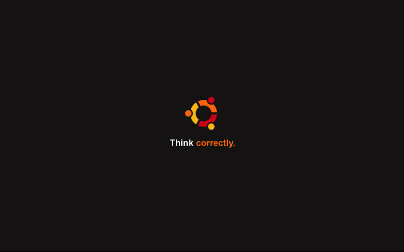 Ubuntu startup screen