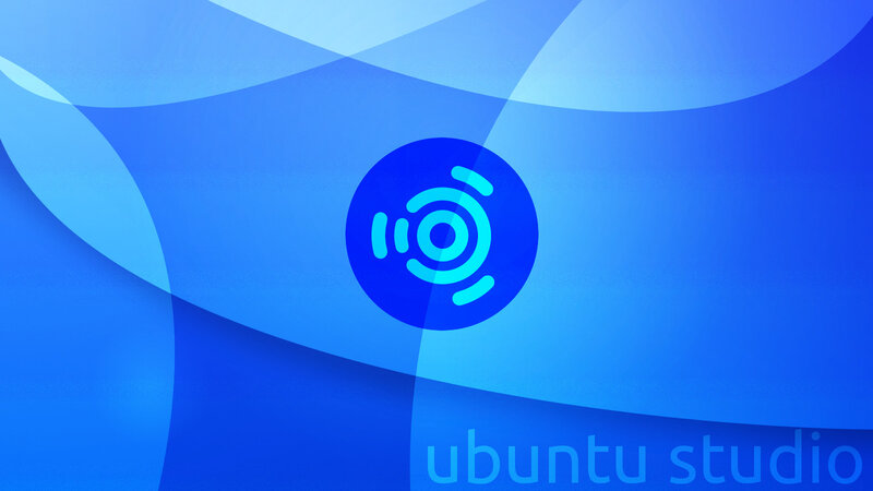 Ubuntu Studio Logo — Blue, Calm, Vector Art