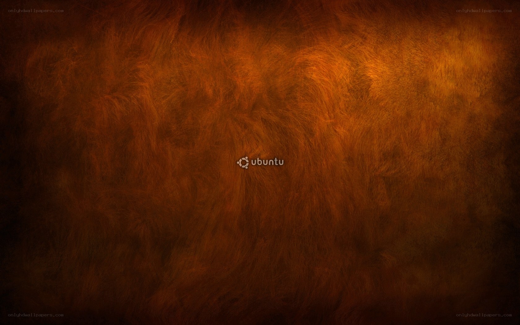 Ubuntu wallpaper with logo
