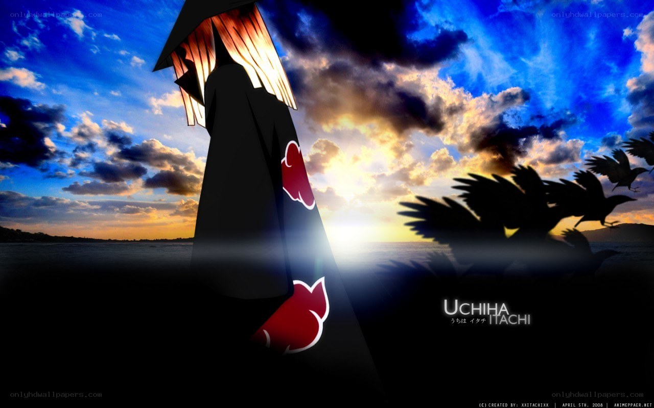 Uchiha Itachi at sunset