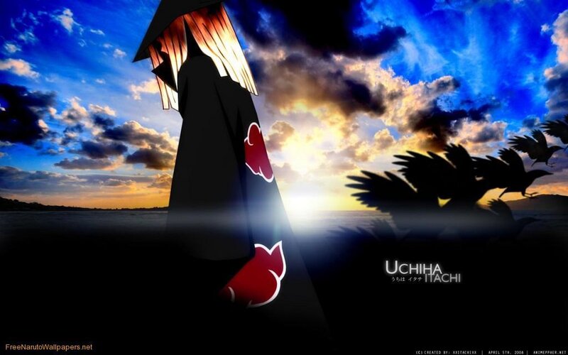 Uchiha Itachi at sunset