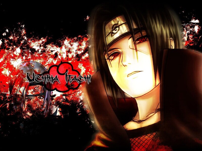 Uchiha Itachi Character — Black