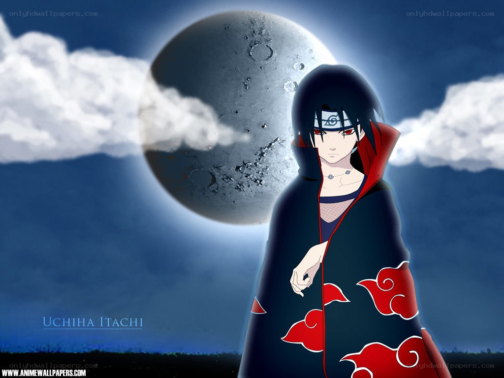 Uchiha Itachi in Akatsuki cloak