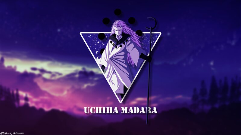 Uchiha Madara Character — Purple