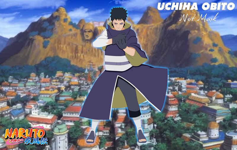 Uchiha Obito Character — Blue