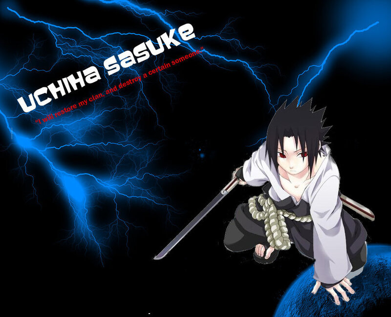 Uchiha Sasuke anime character