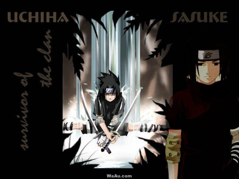 Uchiha Sasuke anime wallpaper