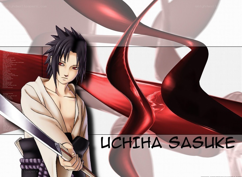 Uchiha Sasuke character art