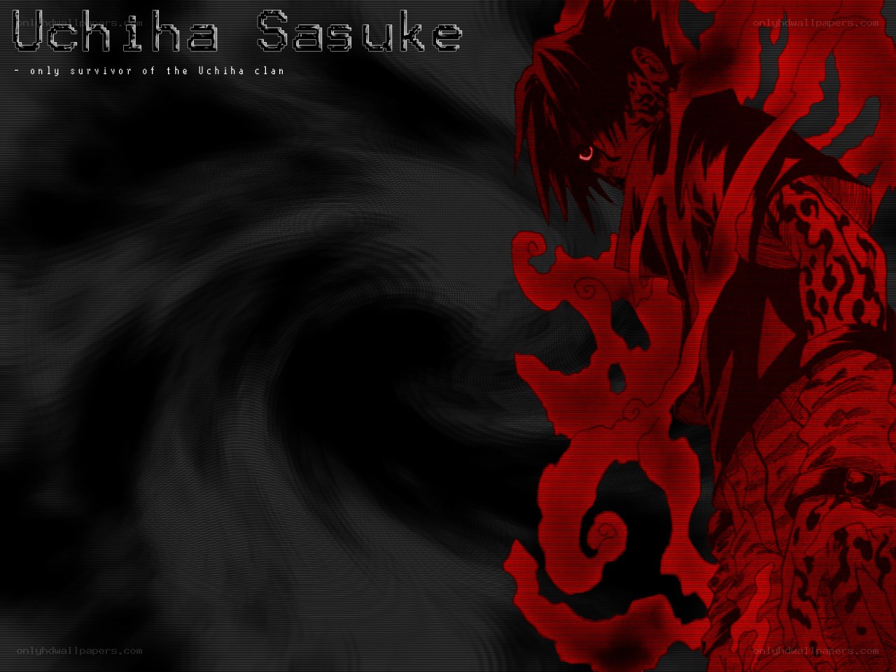 Uchiha Sasuke character art
