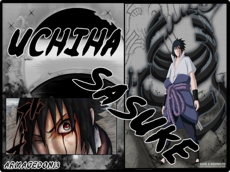 Uchiha Sasuke character art