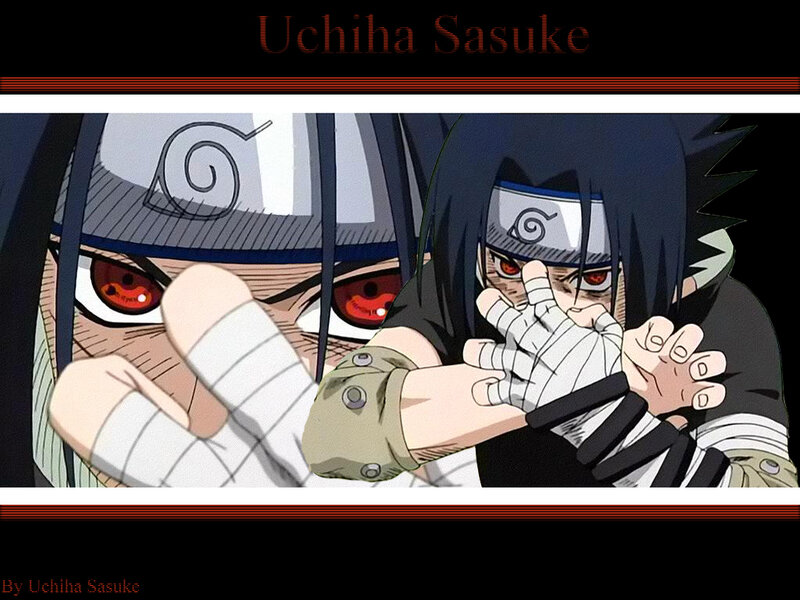 Uchiha Sasuke Character — Black