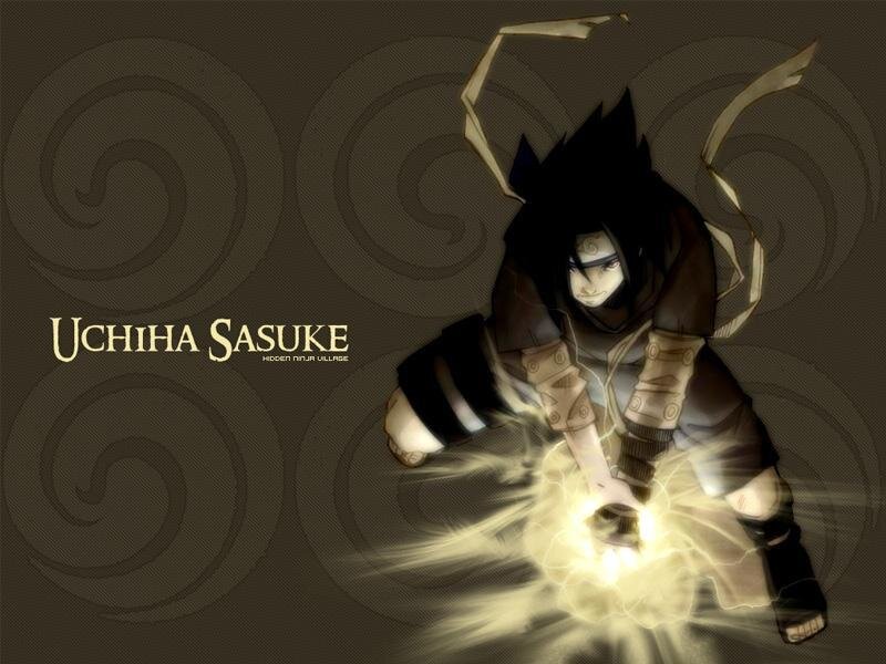 Uchiha Sasuke Character — Brown