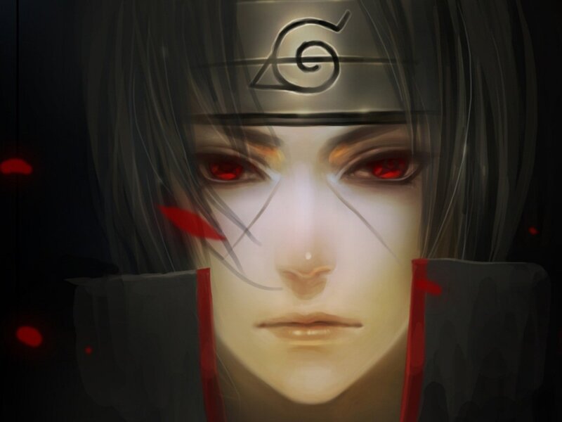 Uchiha Sasuke with Sharingan