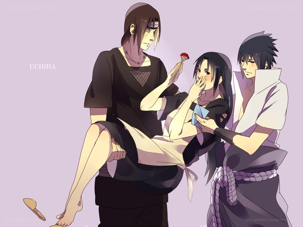 Uchiha siblings moment