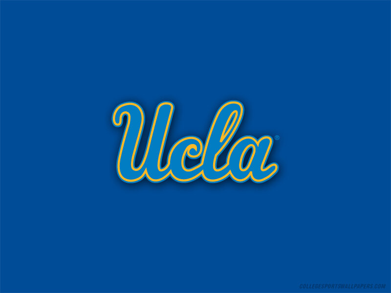 UCLA logo on blue background