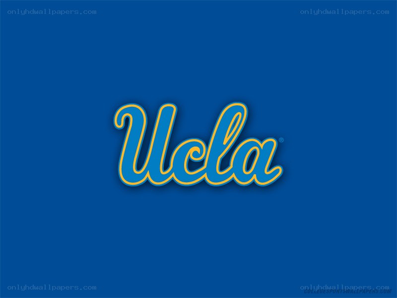 UCLA logo on blue background