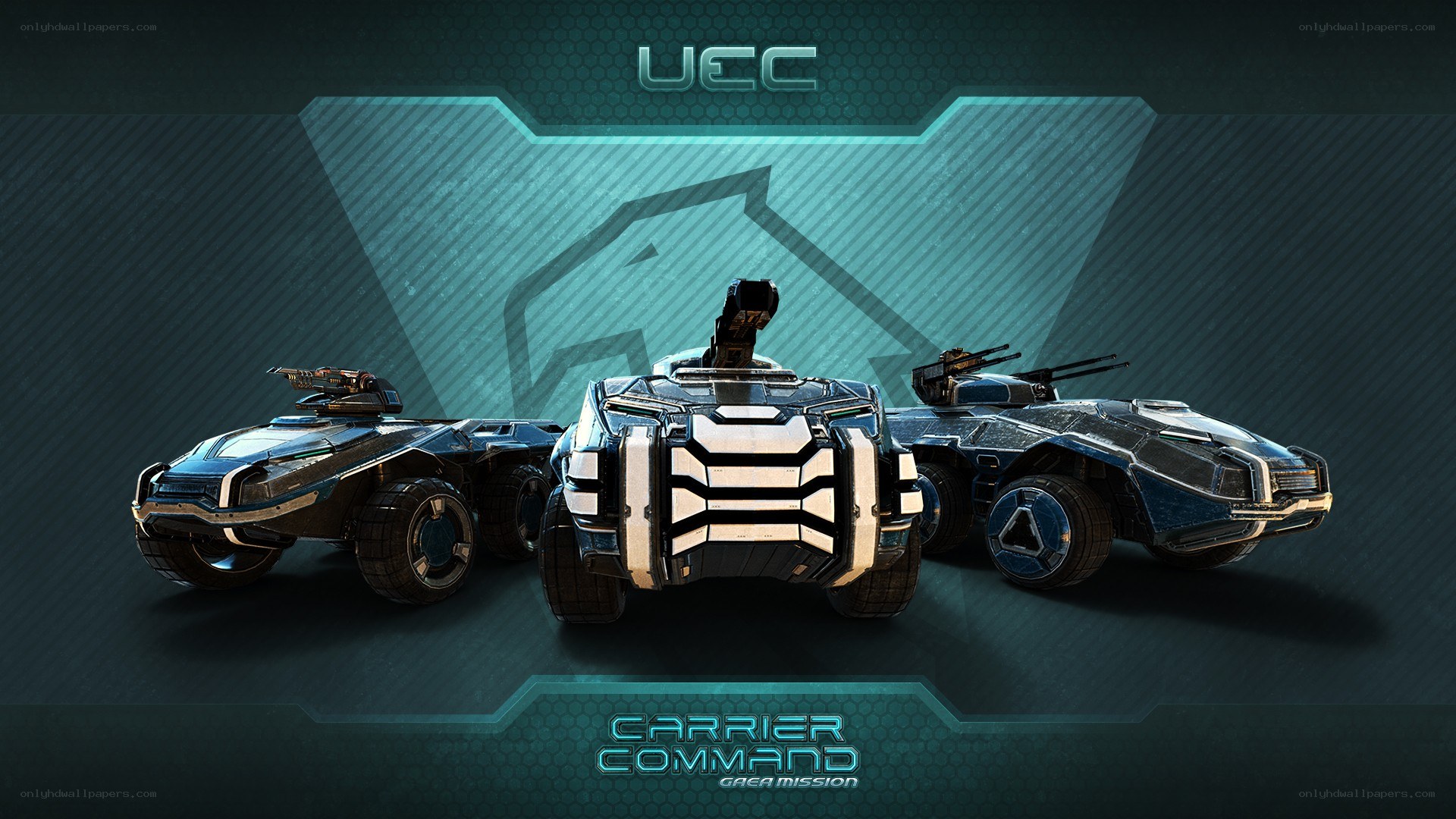 UEC Carrier Command vehicles