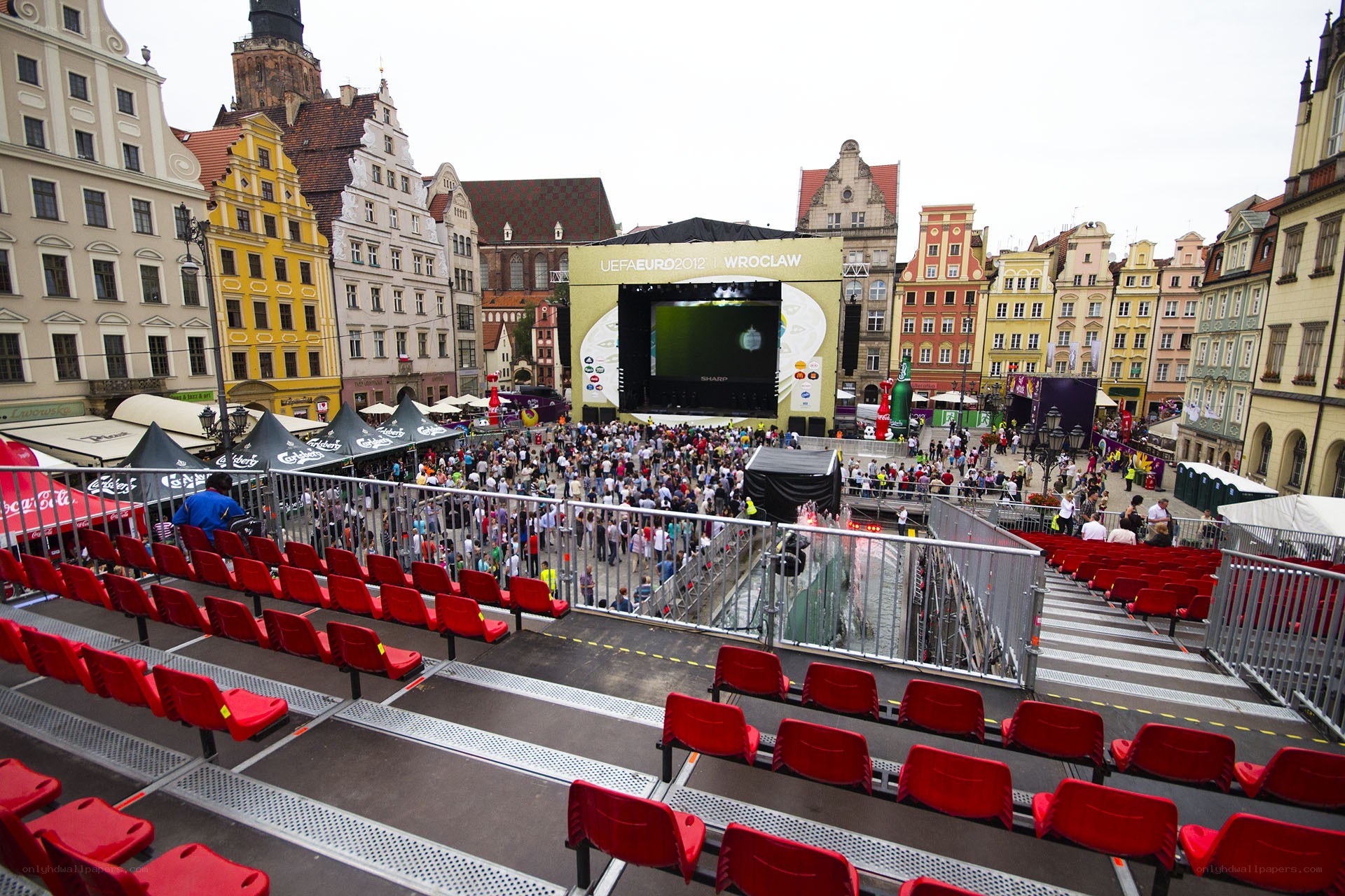 UEFA Euro 2012 event in Wroclaw