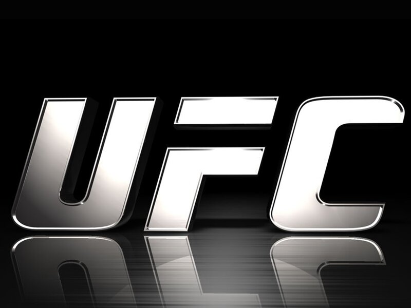 UFC Logo on Reflective Surface