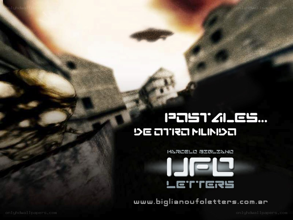 UFO letters poster