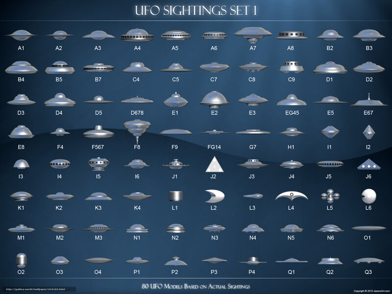 UFO Models Based on Sightings