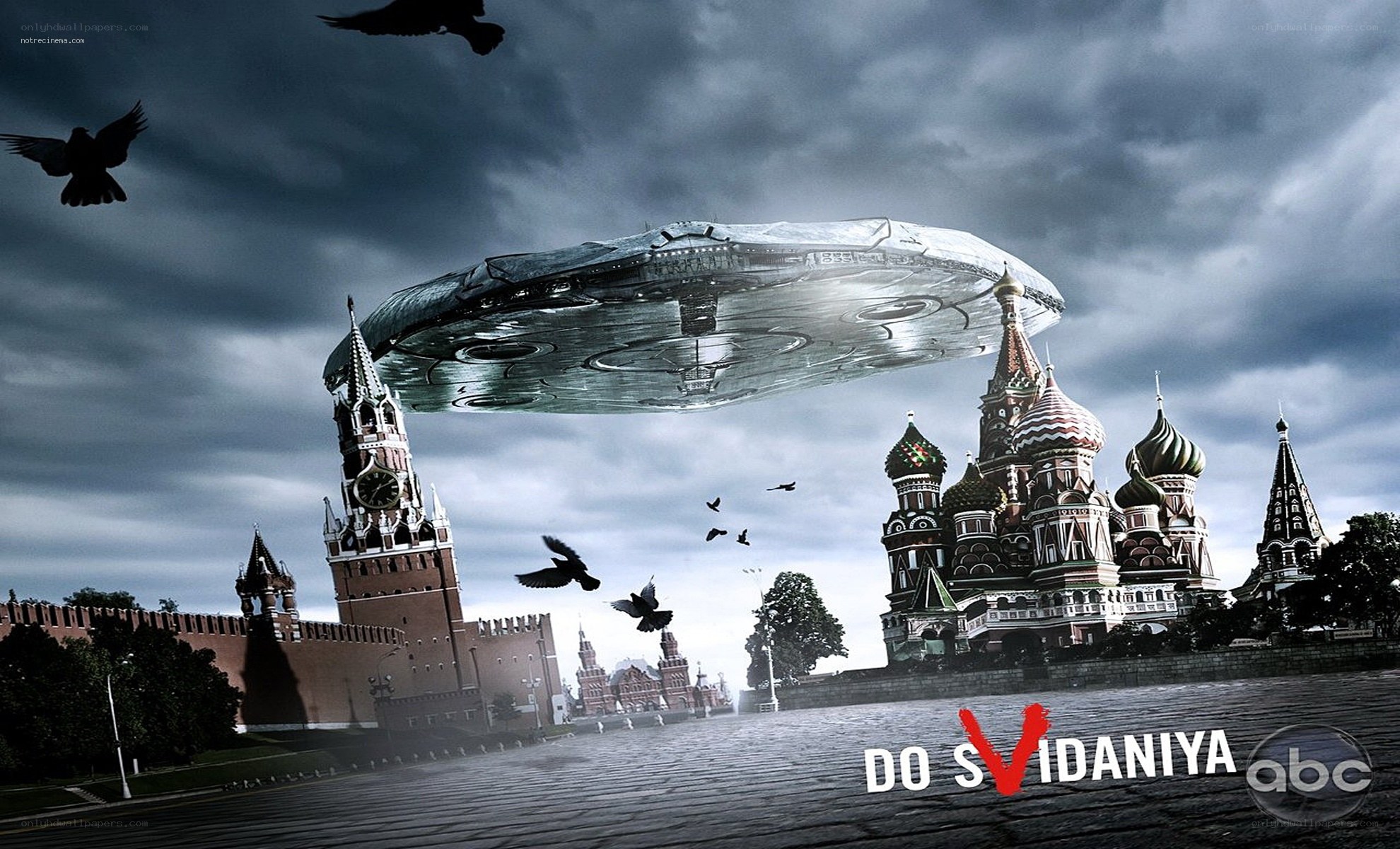 UFO over Moscow Kremlin