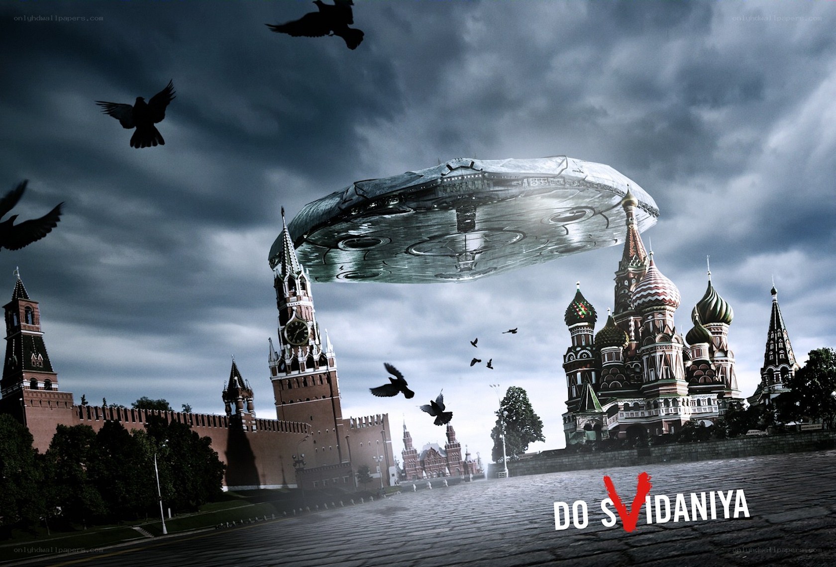 UFO over Moscow