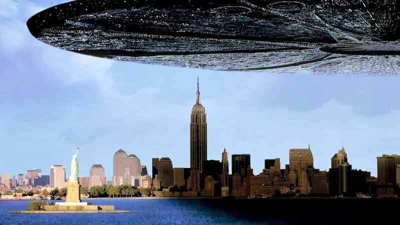UFO over New York City