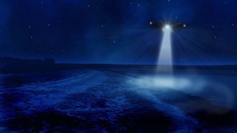 Ufo over Water