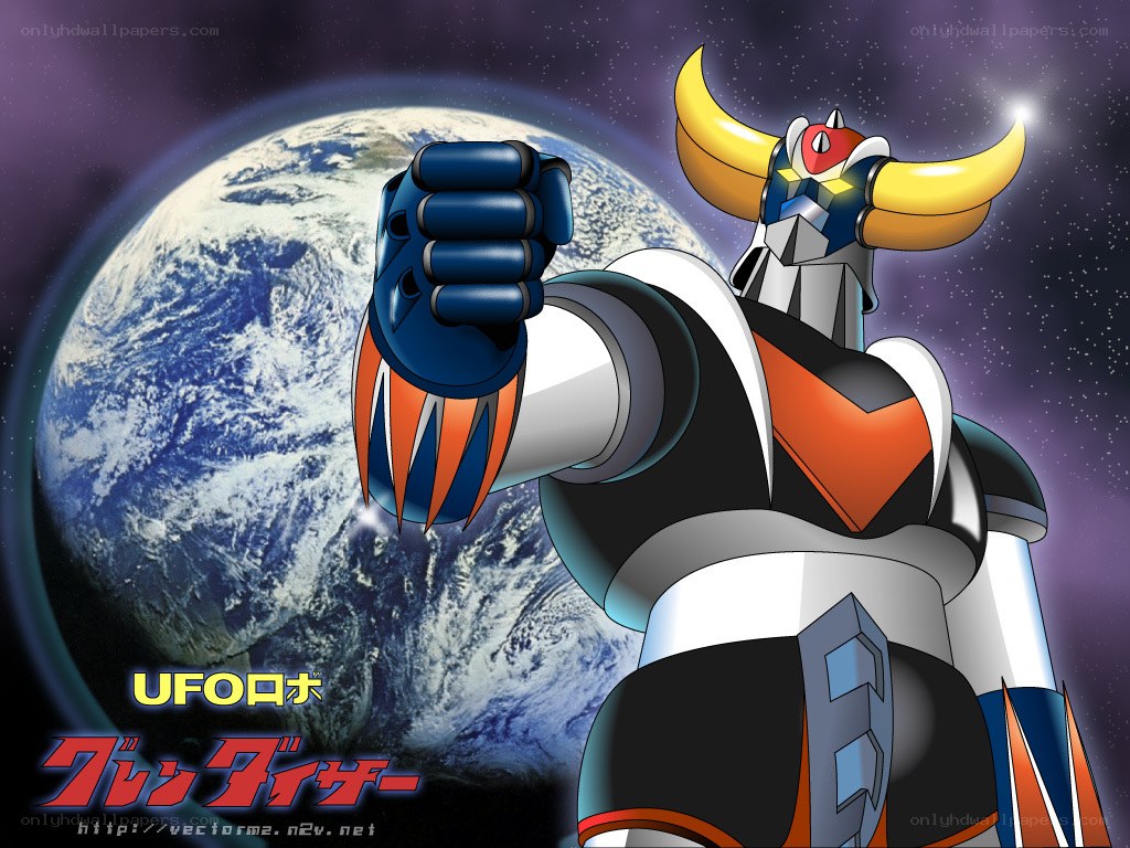UFO Robot Grendizer in space