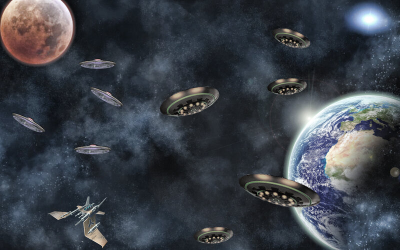 UFOs Near Earth