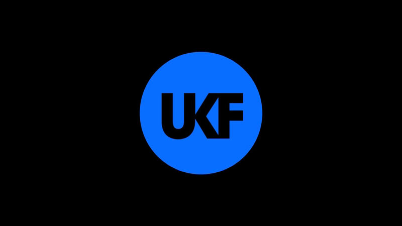 UKF logo on black background