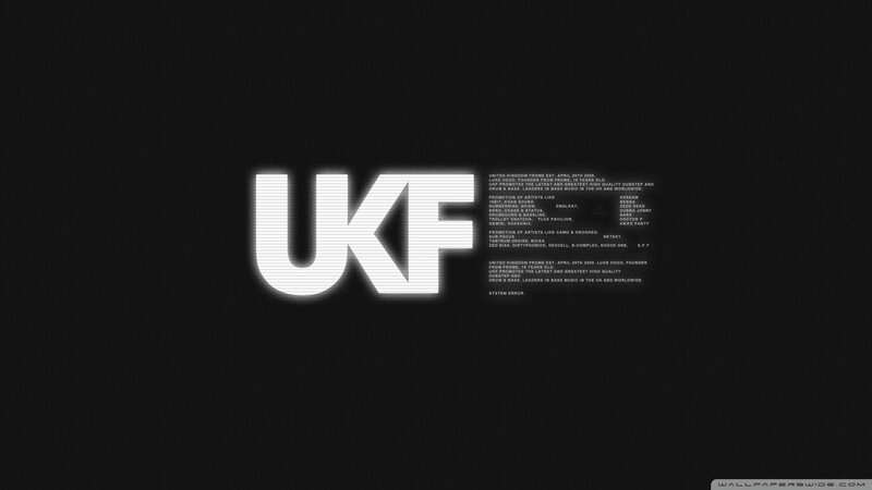 UKF Logo on Black