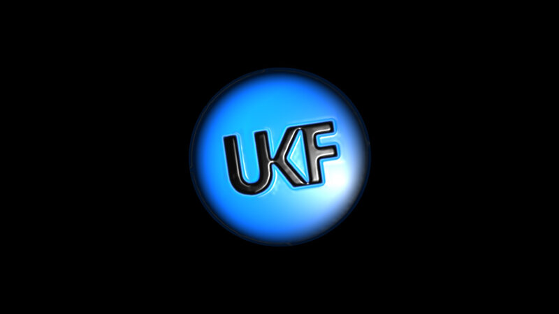 UKF logo on blue sphere