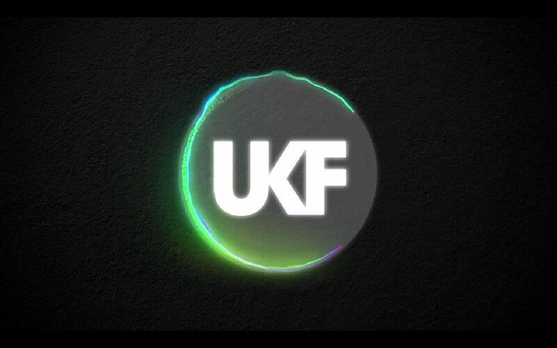 UKF Logo on Dark Surface